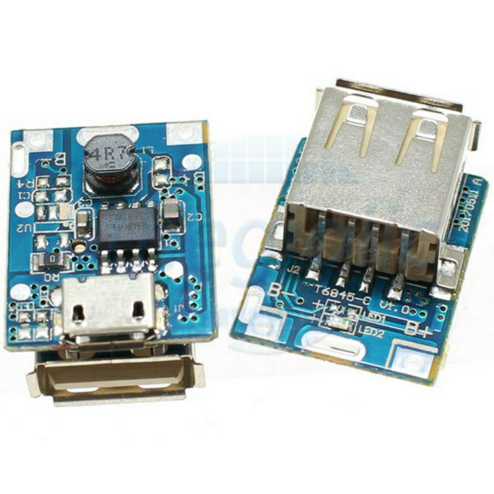Mạch sạc pin dự phòng 1A ( chế sạc dự phòng)