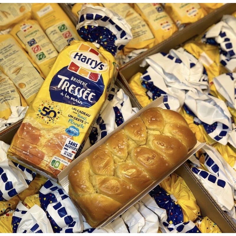 Bánh Mì Hoa Cúc Pháp Harrys Brioche 500G (Date mới cập nhật thường xuyên)