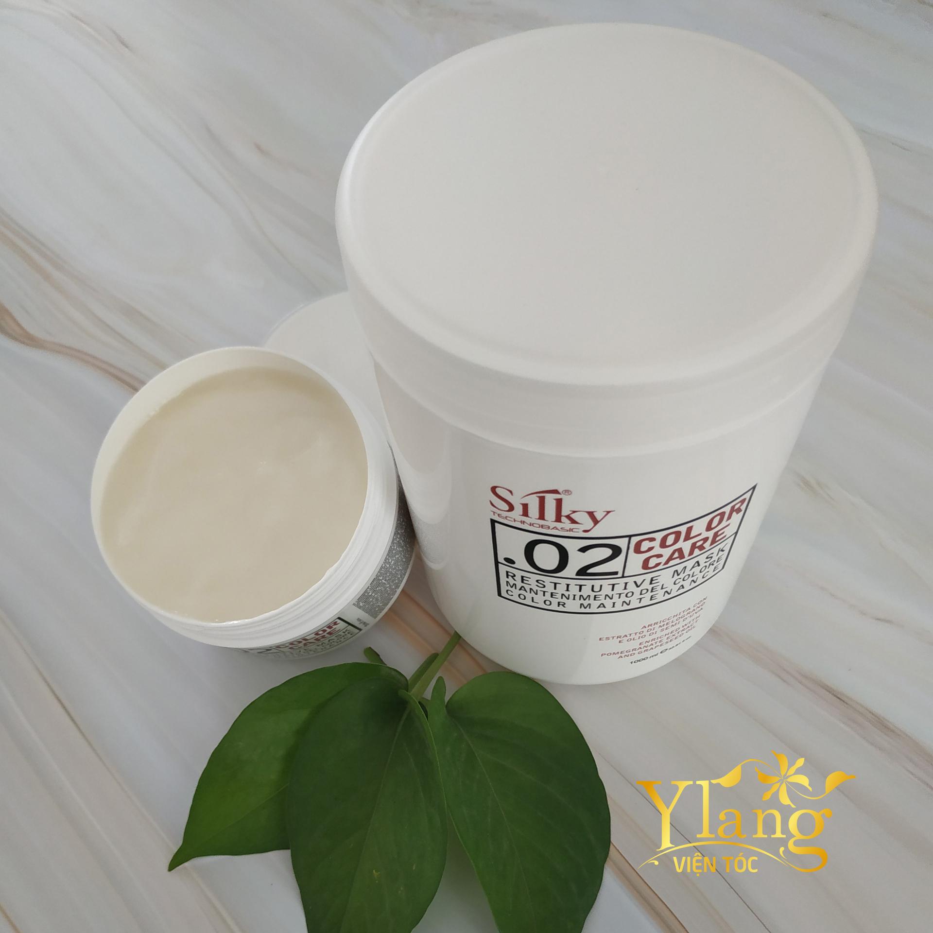 HẤP DẦU DƯỠNG MÀU TÓC NHUỘM SILKY RESTITUTIVE MASK 250ML