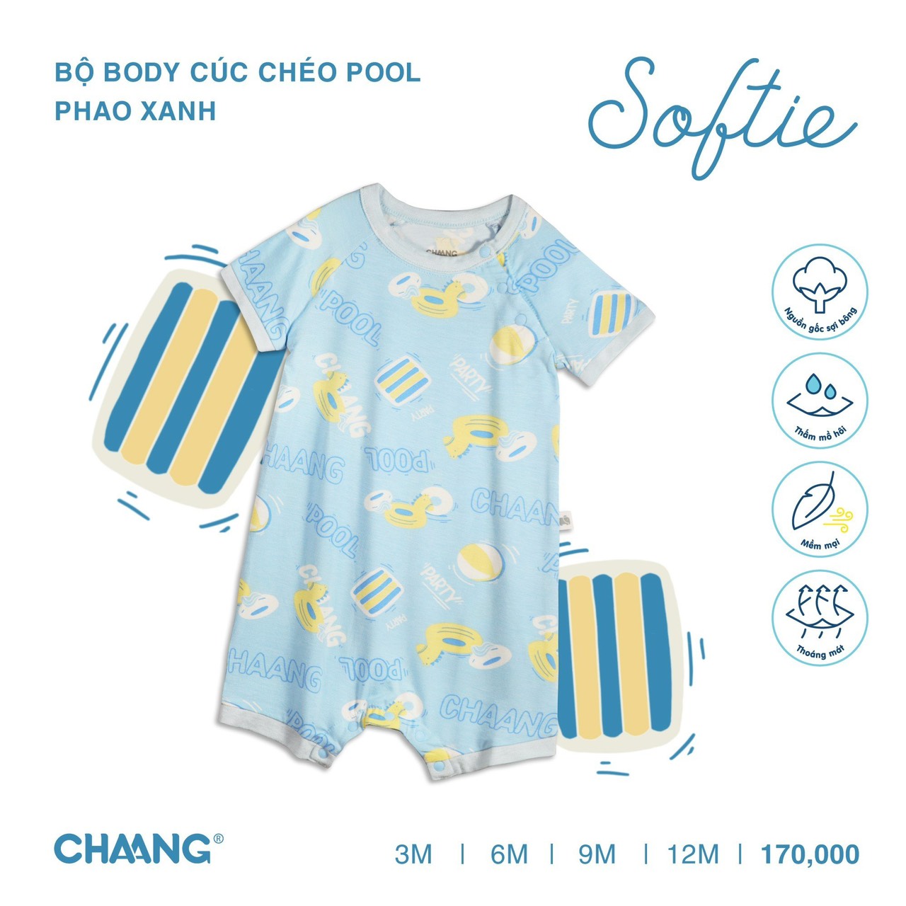 Body cúc chéo Pool Chaang