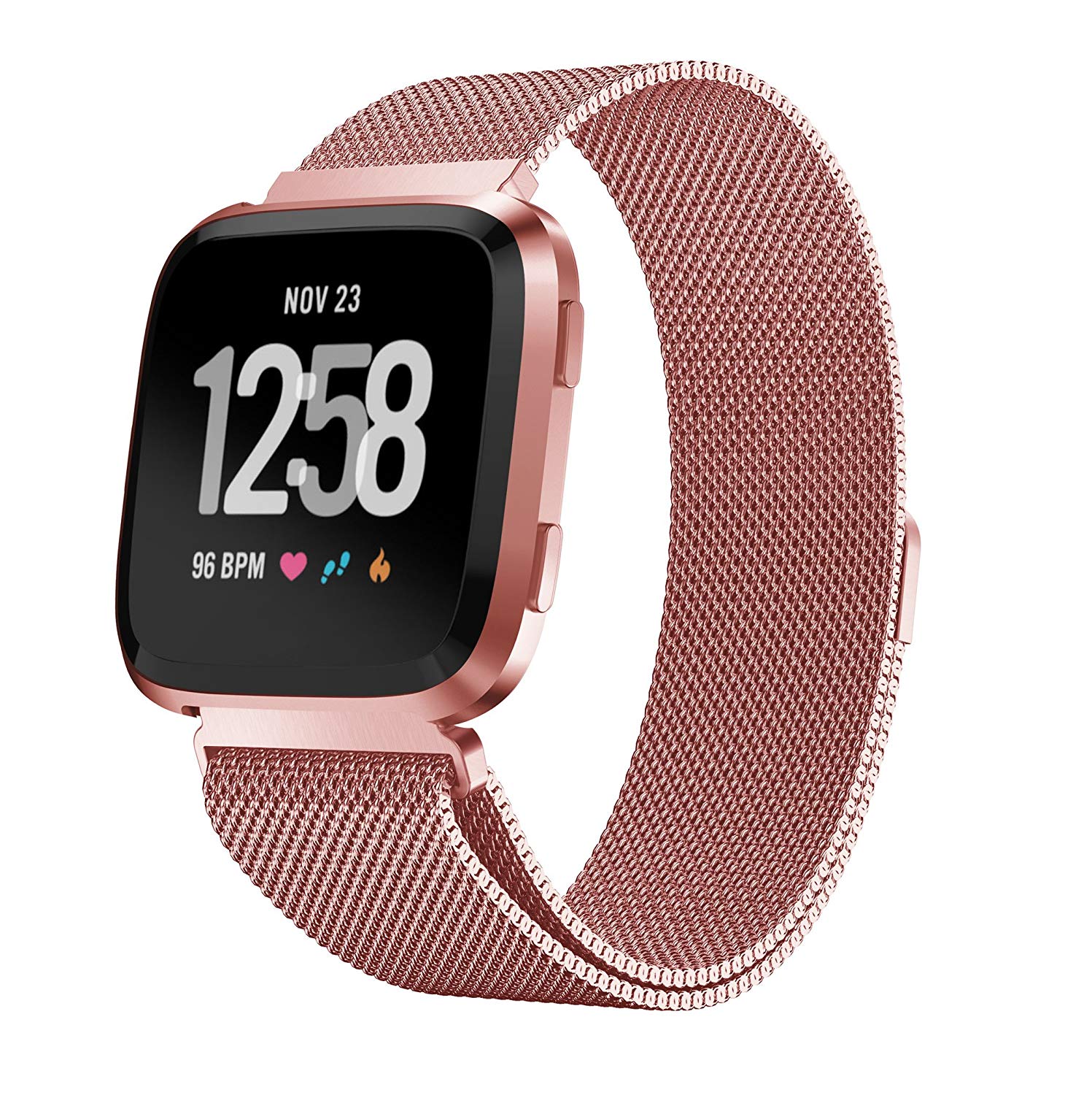 Dây Thép Milanese Loop Stainless Steel Cho Fitbit Versa Versa 2 Versa Lite