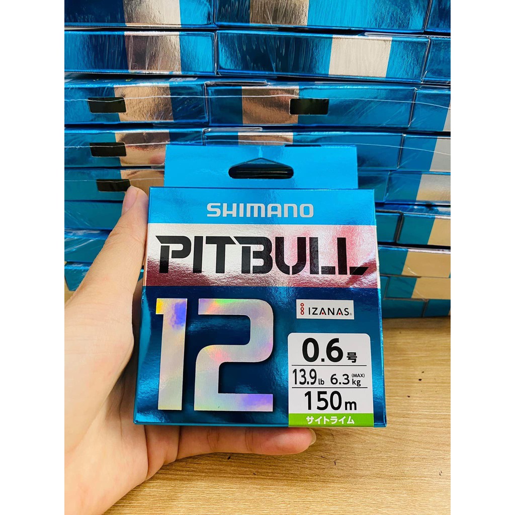 Dây Pe Câu Cá Pitbull x12 Shimano