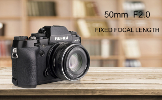 CÓ SẴN Ống kính Meike 50mm F2.0 dùng cho Fujifilm, Sony, Canon EOS M và M4 thumbnail