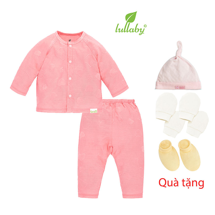 Lullaby - bộ cài giữa tay dài raglan nh51b