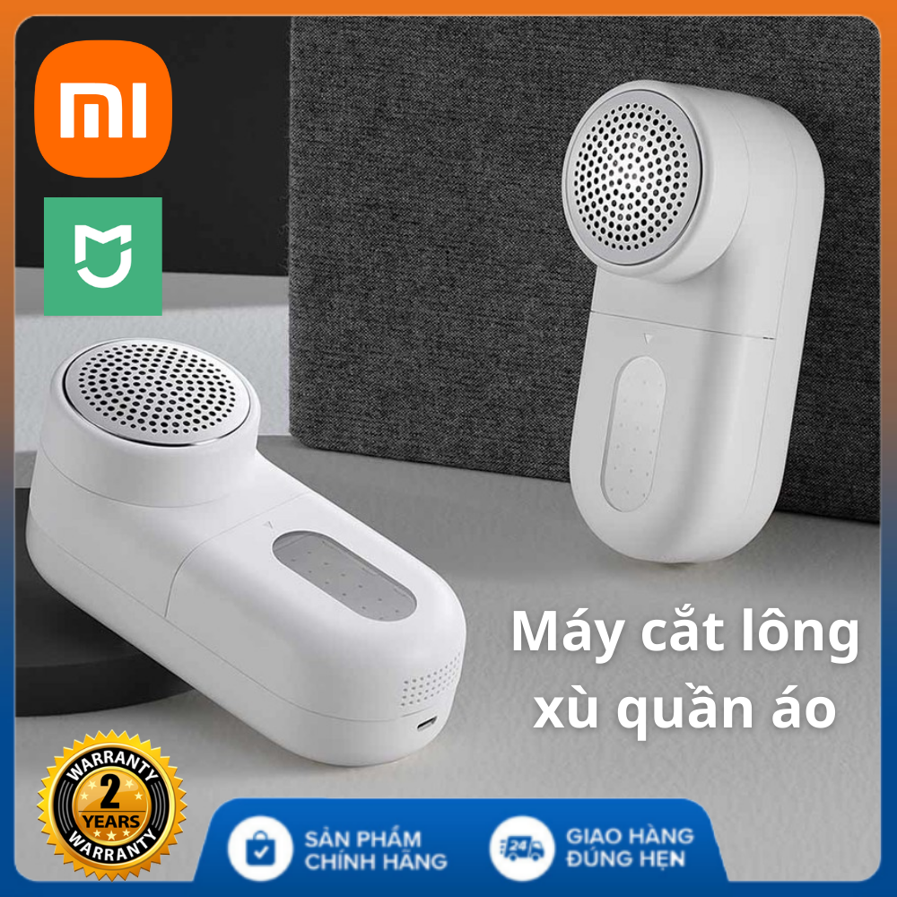 Máy Cắt Lông Xù Quần Áo Xiaomi Mijia MQXJQ01KL - Máy cắt xơ vải Xiaomi , Lực hút mạnh mẽ, pin dung lượng cao - Máy Cắt Lông Xù Quần Áo Mini - Máy Cắt Lông Xù Sạc Pin