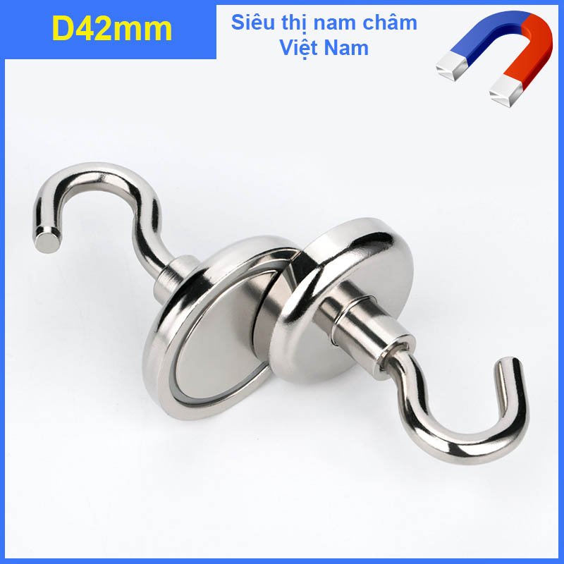 MÓC TREO NAM CHÂM D42MM , MÓC TREO SIÊU MẠNH