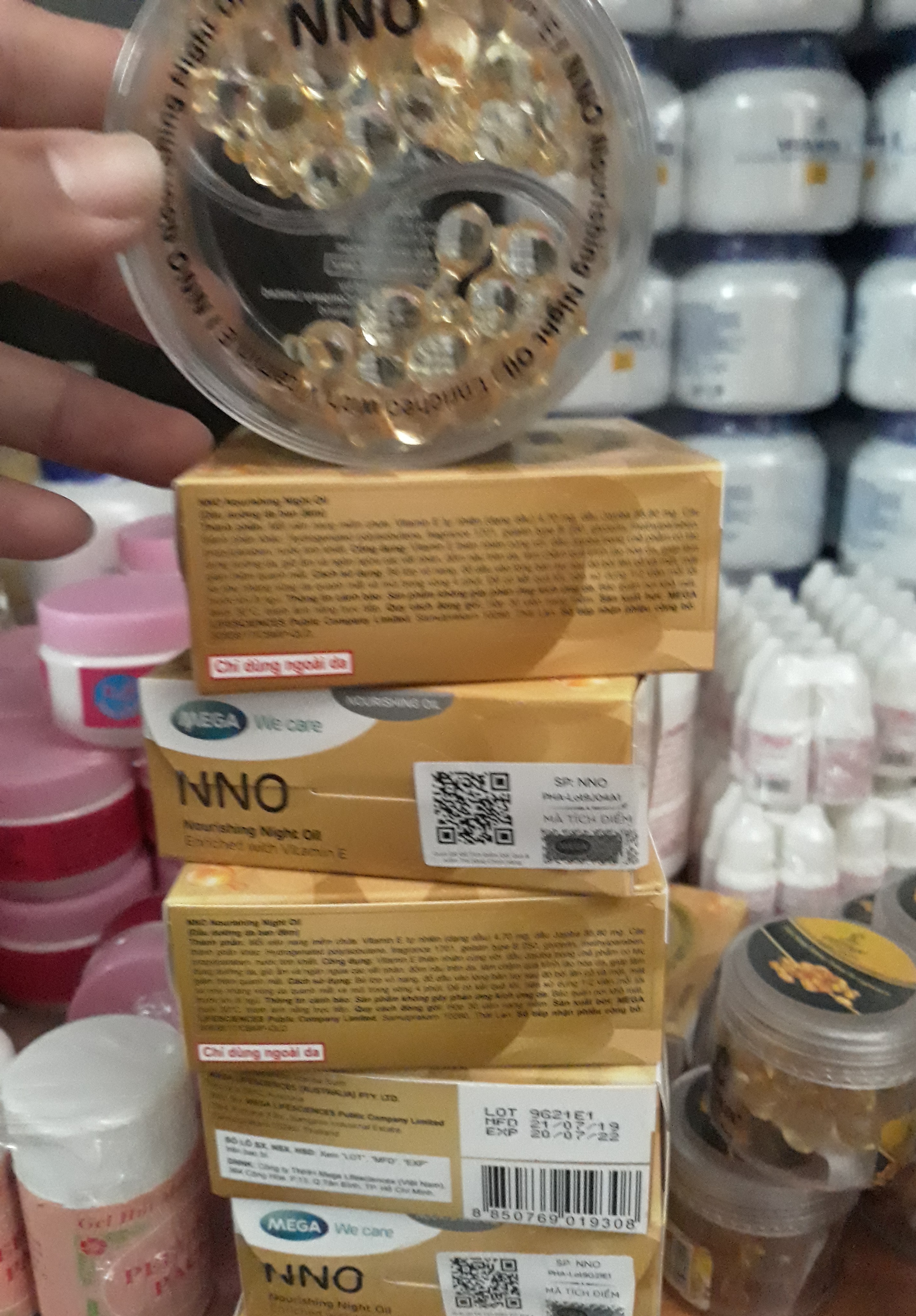 vitamin E NNO hộp 30v