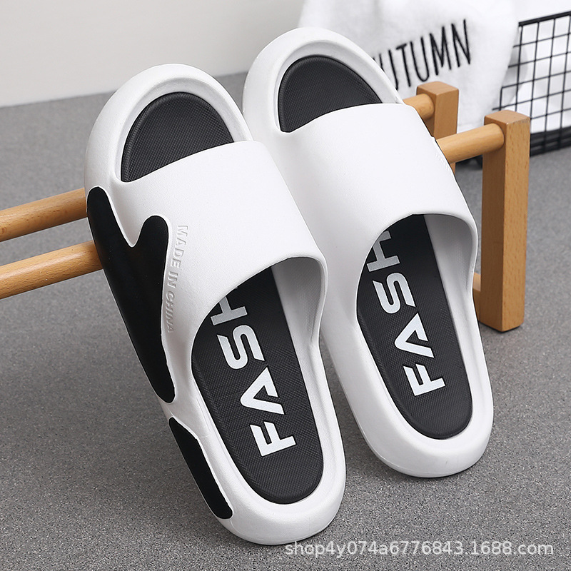 Dép quai ngang nam nữ unisex Fash đế đúc nguyên khối cao cấp TI DO