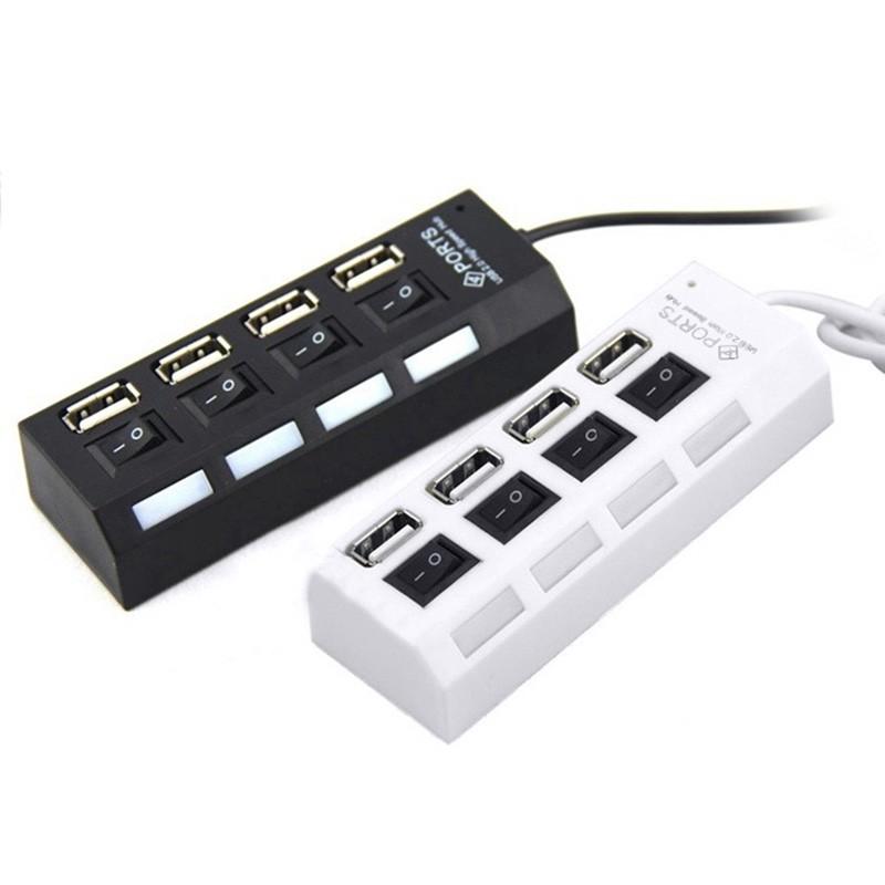 Hub chia 4 cổng USB có công tắc