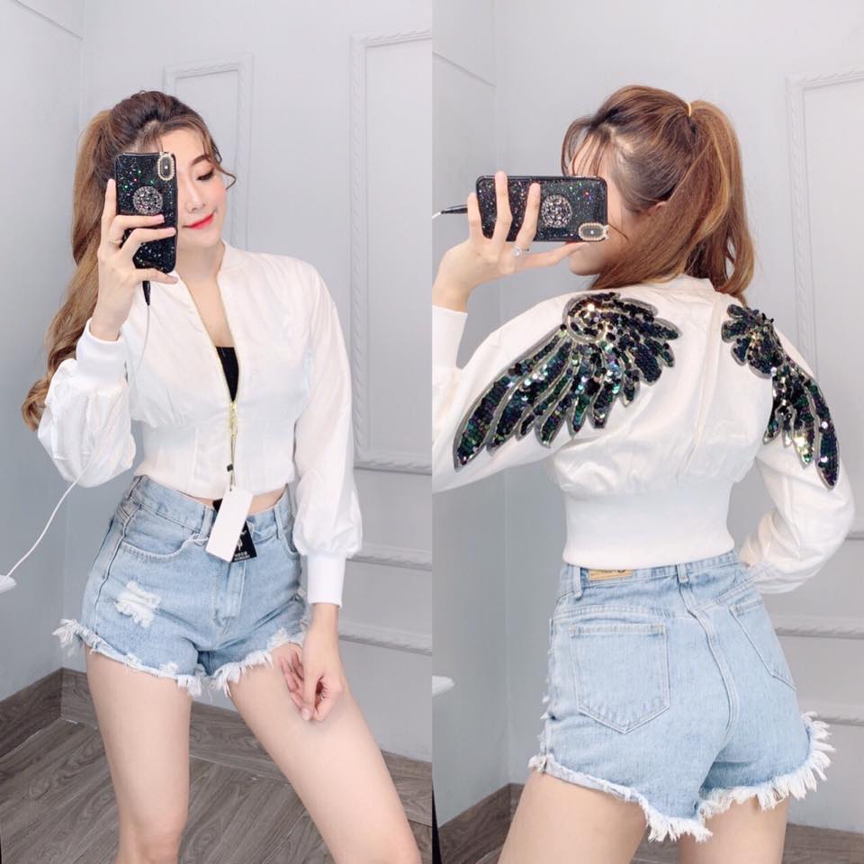 [HCM]ÁO KHOÁC PHI XÀ CỪ CÁNH TIÊN ( GIỐNG HÌNH 100% )