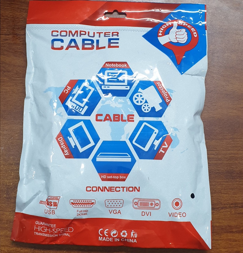 Cáp HDMI 10M ADBLink Full HD Dây Tròn Màu Đen