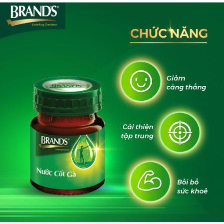 Nước cốt gà Brand's Hộp 6 lọ 42ml