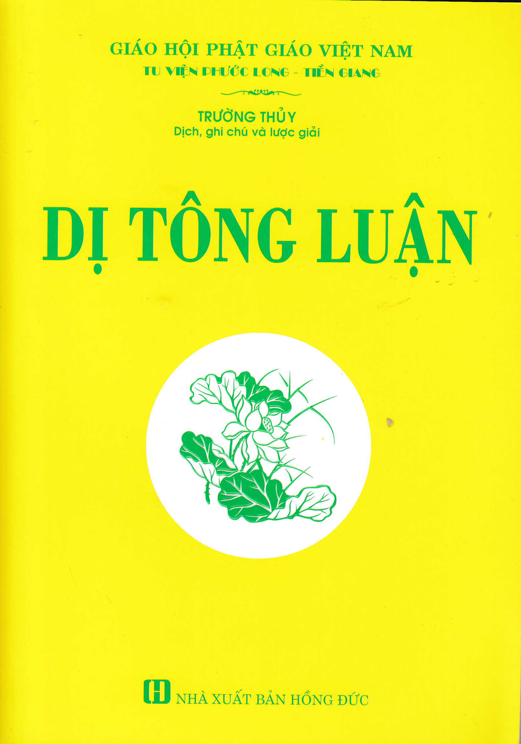 Sách - dị tông luận - newshop