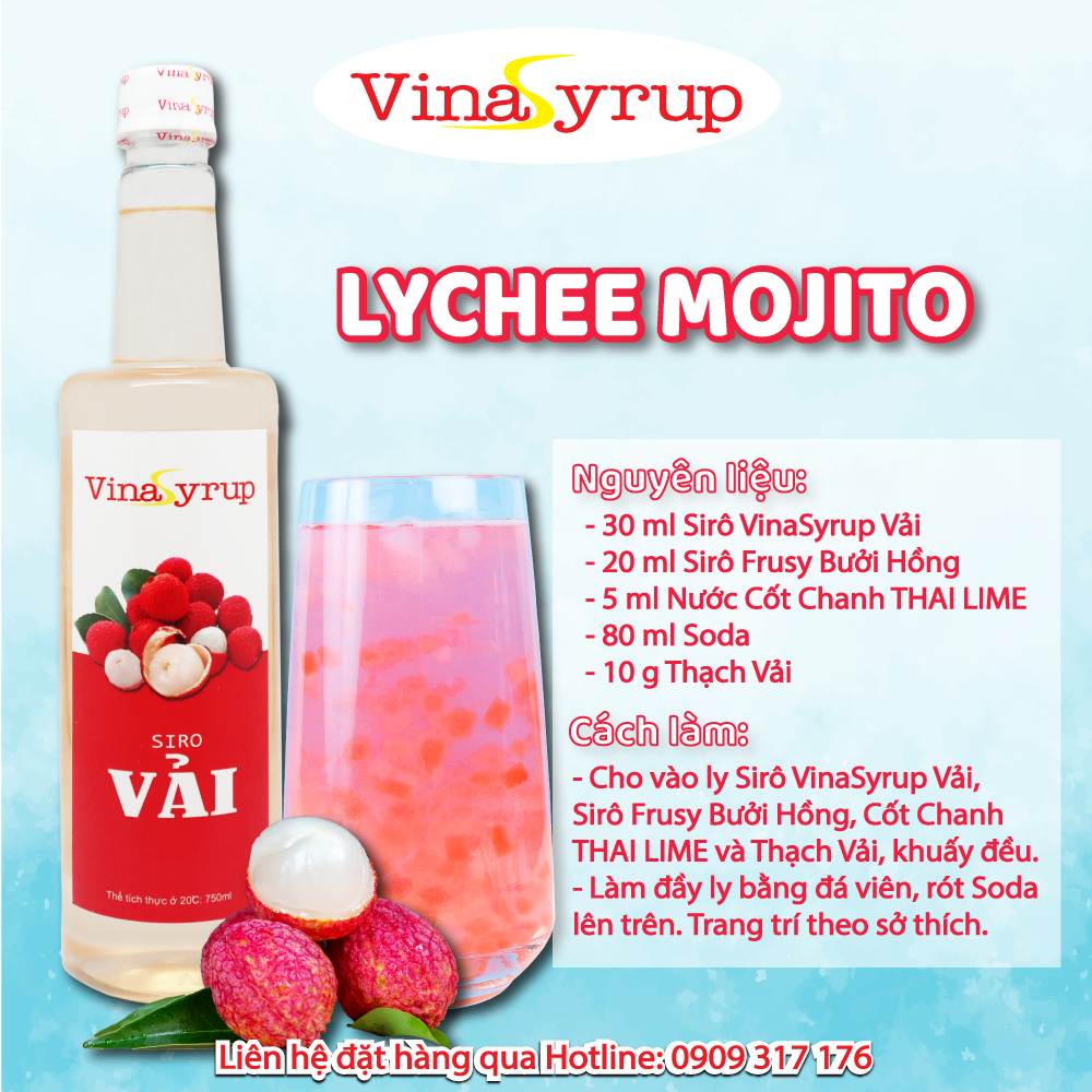 SIRO VẢI VINASYRUP 750ML