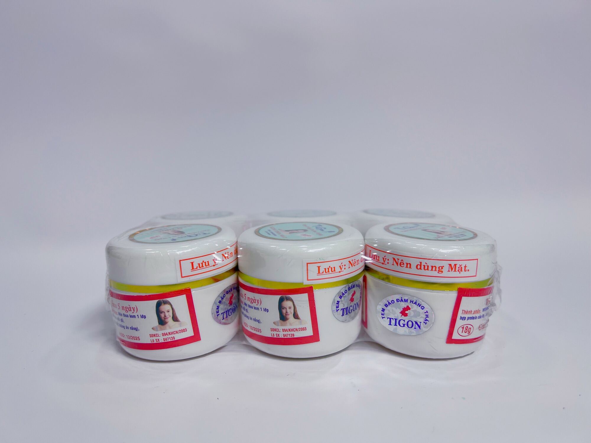 kem trắng da tigon 18g