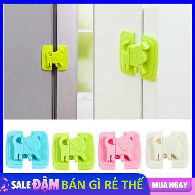 Đai Chốt Khóa Tủ Lạnh Ngăn Kéo Tủ Đồ Đa Năng Àn Toàn Cho Trẻ Nhỏ Chất Liệu Nhựa cao cấp