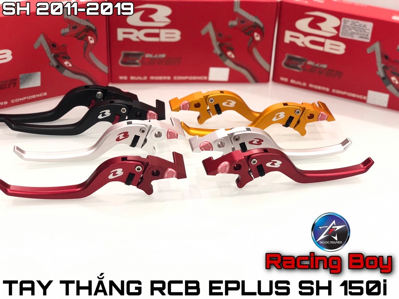 Tay thắng racing boy e plus sh 150i