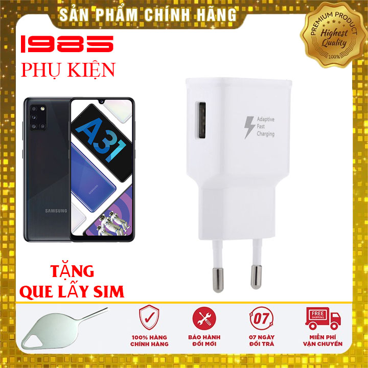 Cóc sạc nhanh samsung a31 chính hãng