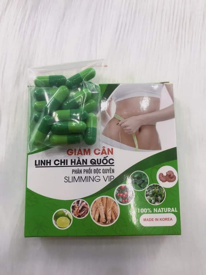 Giảm cân linh chi hàn quốc 30 viên