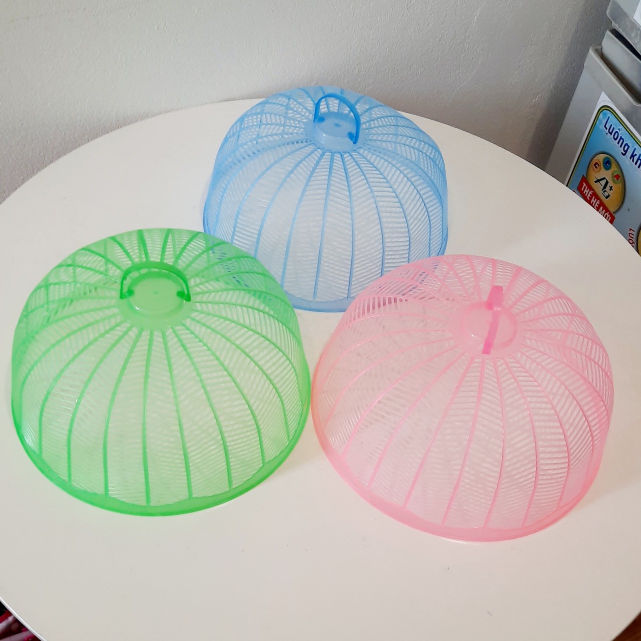 Combo 3 lồng bàn nhựa mini tiện ích