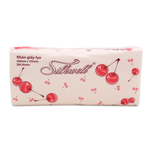 [4Healthy]Giấy rút lụa Silkwell 2 lớp 280 tờ