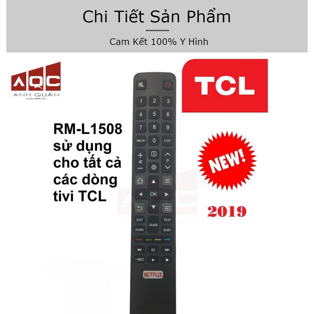 Remote Điều khiển TV TCL SMART đa năng _[Cam kết chất lượng BH 12 tháng]