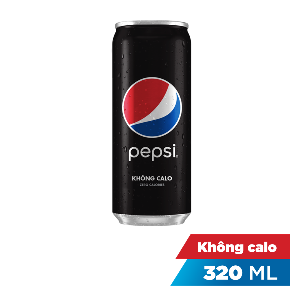 [Siêu thị WinMart] - Nước giải khát không calo PEPSI lon 330ml