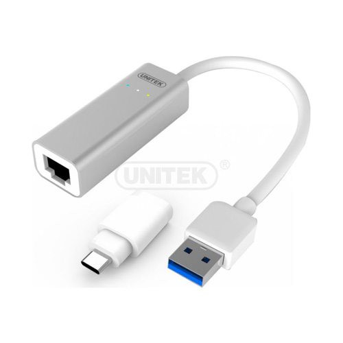 CÁP USB - LAN (3.0) Unitek Y 3464A , ĐĐ TYPE C