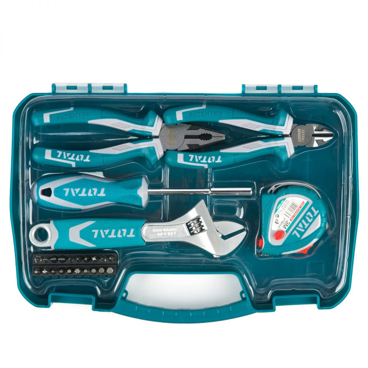 Bộ 25 món dụng cụ cầm tay Total THKTHP90256
