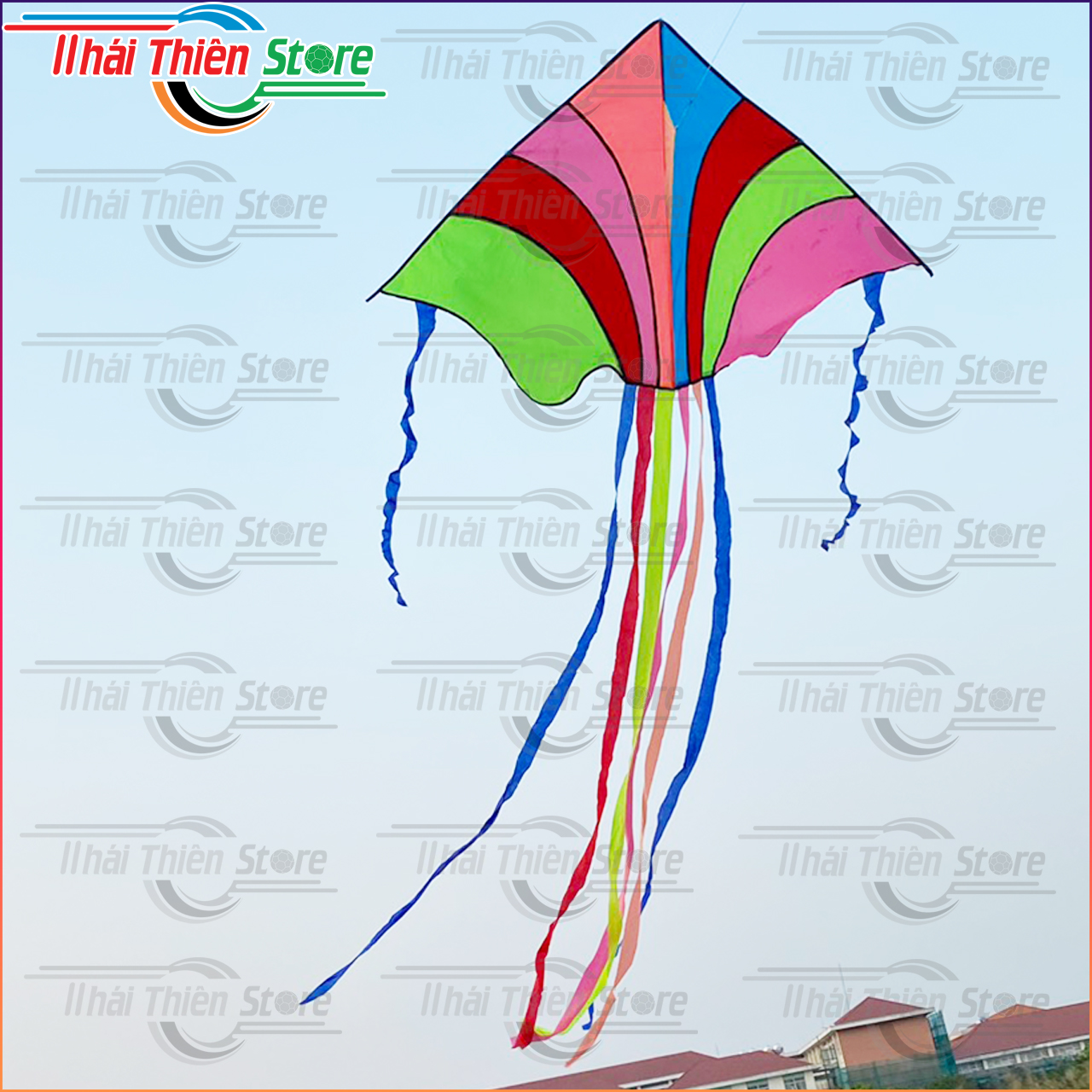 Diều Ngũ Sắc Cầu Vồng 6 Đuôi