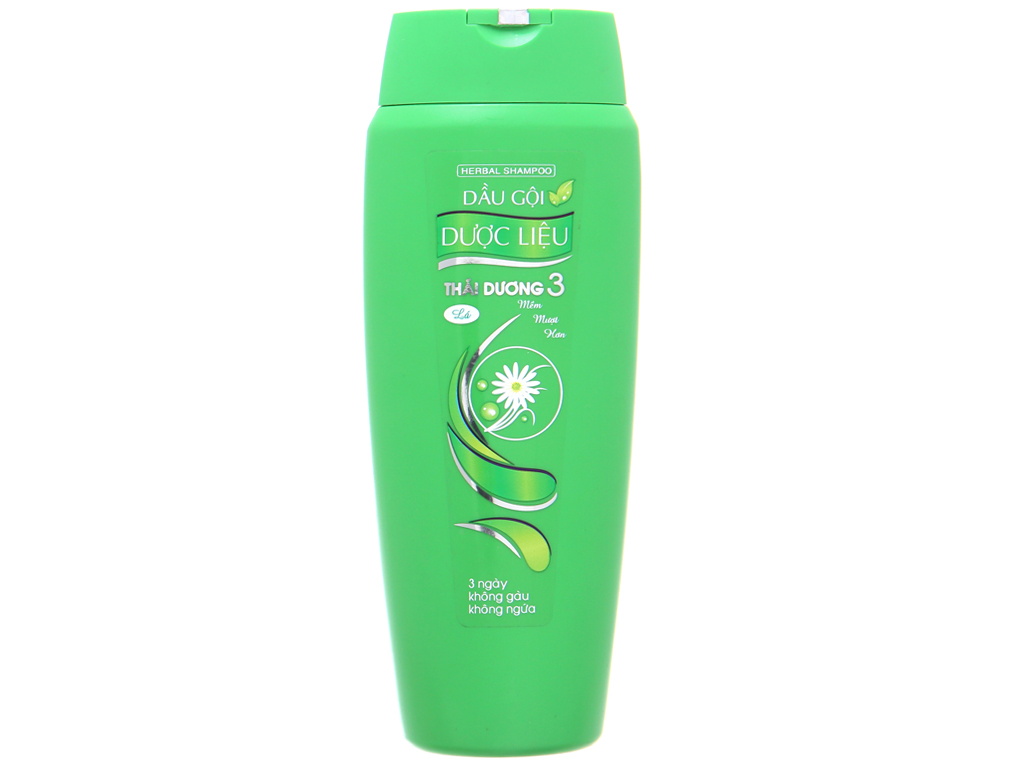 Dầu gội dược liệu trị gàu Thái Dương 3 hương lá 200ml - 8936007201008