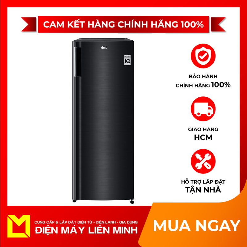 Tủ đông LG Inverter 165 lít GN-F304WB - Tiện ích:Công nghệ làm mát các ngăn kệ tủ, giúp tủ mát nhanh hơn, Nút điều khiển nhiệt độ bên ngoài tủ, Tủ có sức chứa 6 kệ và 1 hộc tủ giúp tiện lợi bảo quản thực phẩm