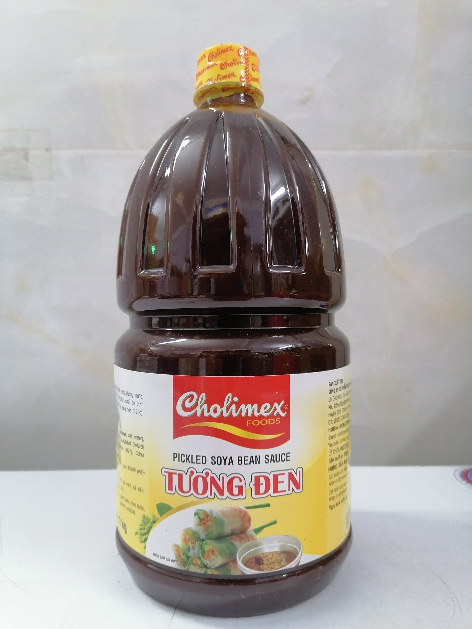 [BÌNH 2.1 Kg] TƯƠNG ĐEN [VN] CHOLIMEX Pickled Soya Bean Sauce (choli-hk)