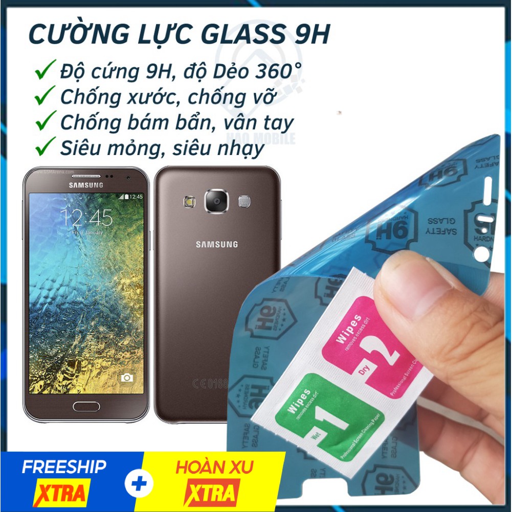 Dán cường lực dẻo nano 9h samsung e5, e7