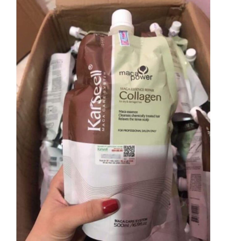 Hấp ủ tóc colaggen kalseell siêu phục hồi hư tổn kem ủ tóc colagen kalseel kem ủ tóc phục hồi hư tổn