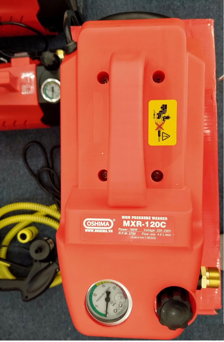 Máy rửa xe có chỉnh áp oshima os 120C