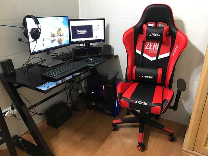 GHẾ GAMING EXTREME ZERO V1 màu đỏ