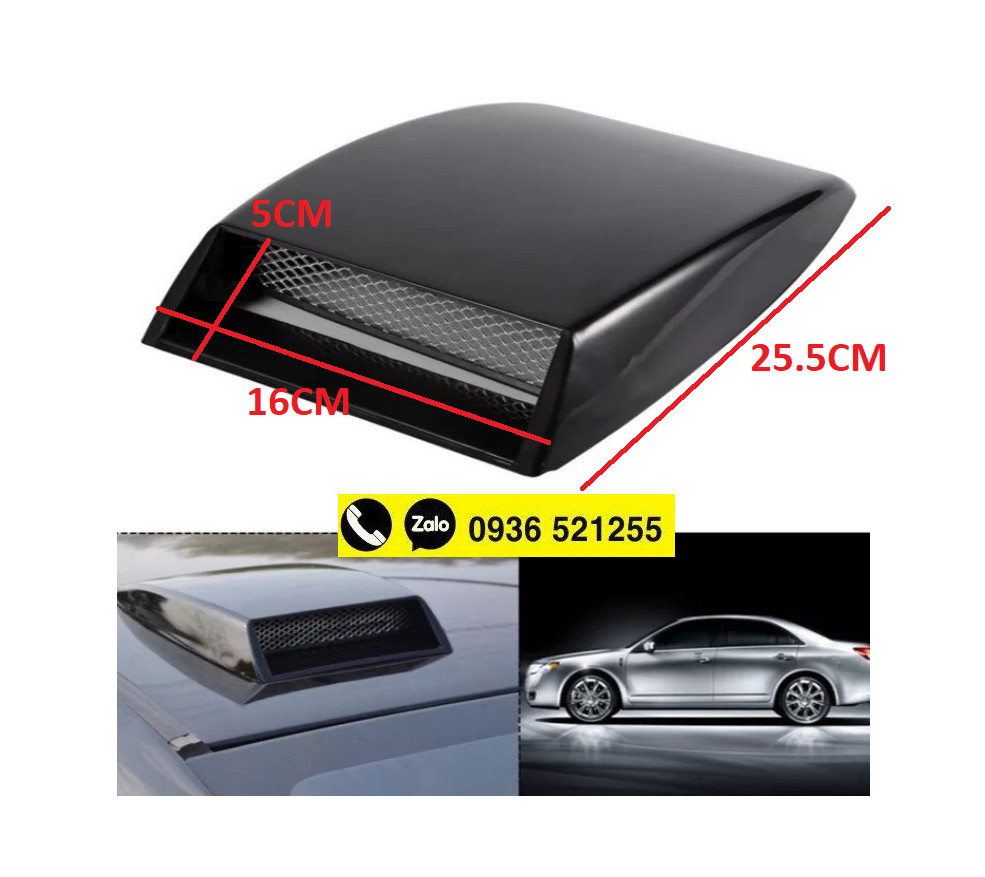 Hốc gió trang trí nắp capo cho xe ô tô