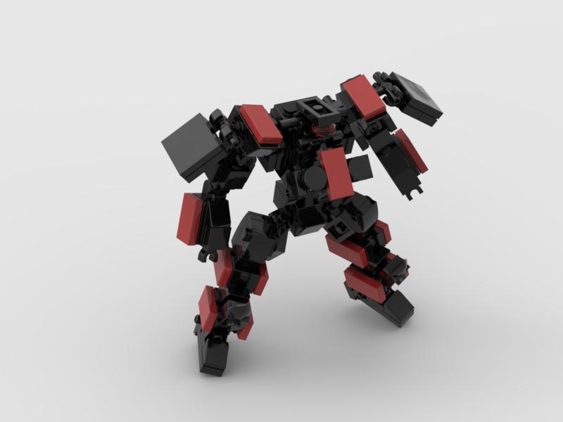 Le Go Đồ Chơi Lắp Ráp Robot Moc Mech Goblem