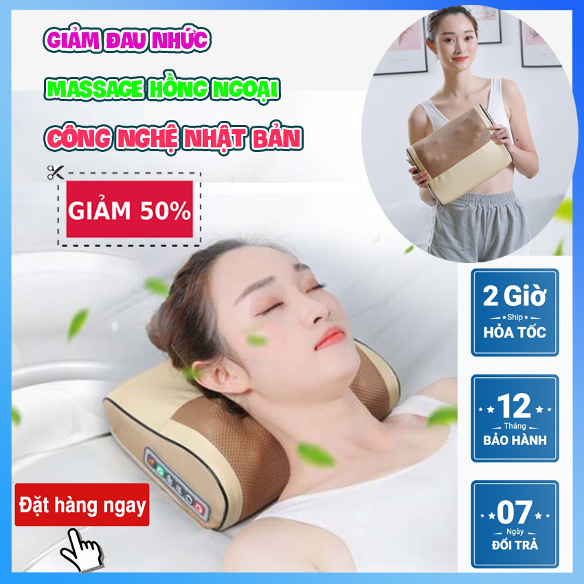 Massage pillow neck shoulder nape 16 bi-massager neck shoulder scruff-Goi massage Neck scruff-machine mátxa neck shoulder scruff-pillow massager neck shoulder scruff-better massage pillow neck shoulder scruff letters U, massage pillow infrared 8 bi