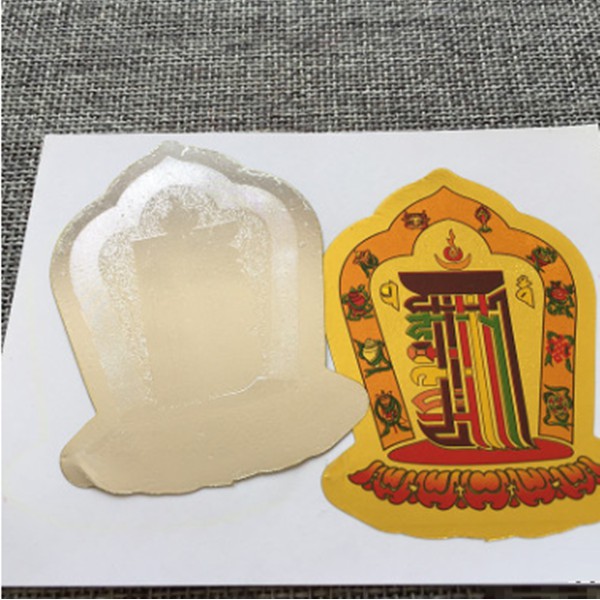 Miếng dán,Tem decal Phật giáo(4 mẫu)