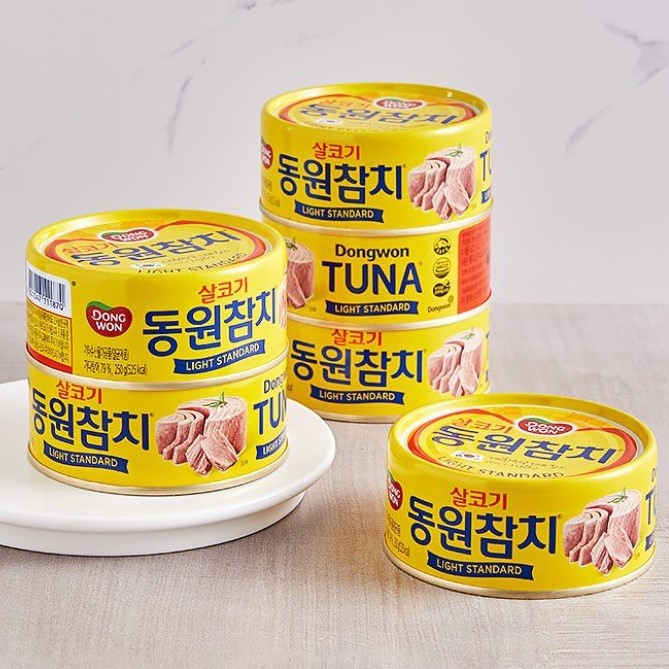 Cá ngừ trắng Dongwon – Cá ngừ hộp light standard