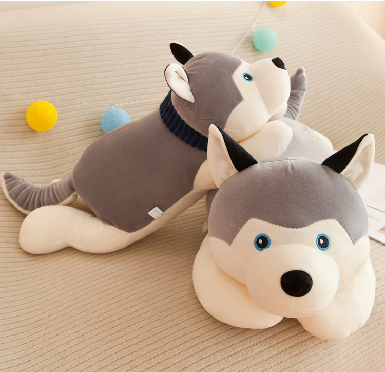 Gấu bông chó bông gòn alaska husky