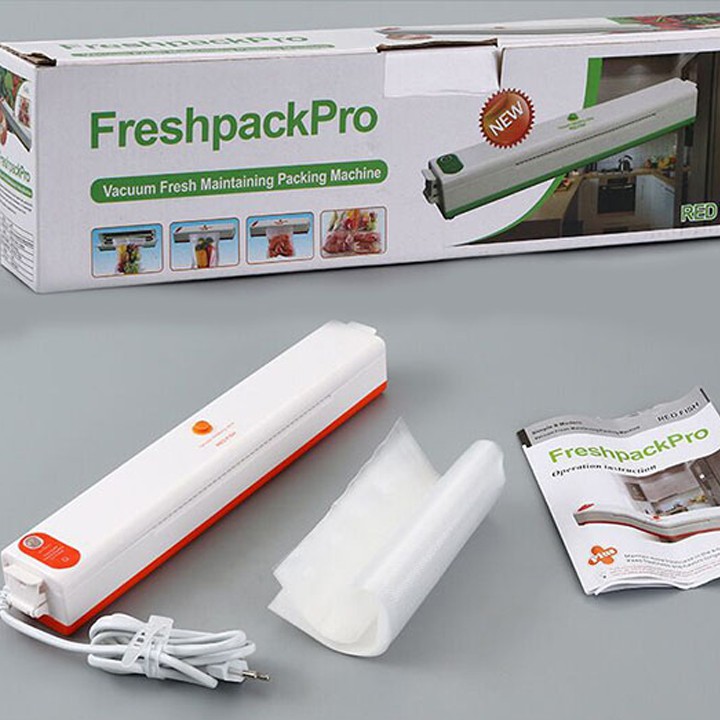 [ tặng kèm bộ túi nhám hút ] Máy hút chân không thực phẩm Fresh Pack Pro