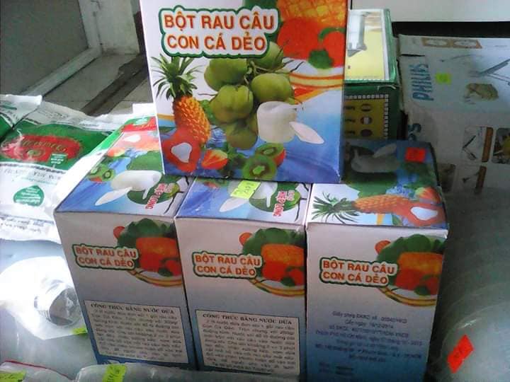 Bột rau câu cá dẻo hiệp long -