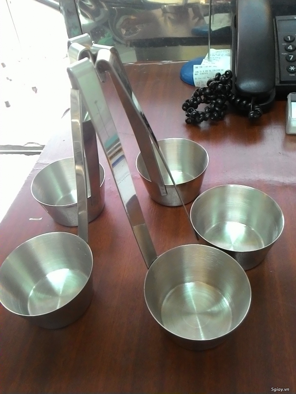 [HCM]KHUÔN BÁNH CÓNG INOX