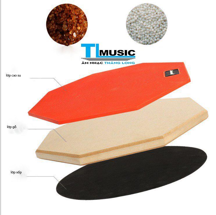 Mặt PAD Tập Trống 12inch ( Miếng Đệm Tập Trống) Asanasi PAD12 (PAD 12)