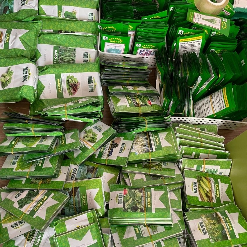 Hạt giống cải bó xôi chịu nhiệt F1 (rau bina - chân vịt) 5gr - rau củ quả trồng chậu, trồng vườn RADO TURKANA