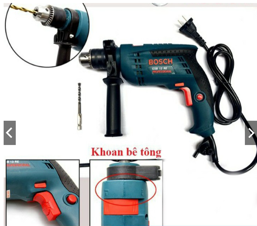 Máy khoan bosh động lực GSB 13 RE