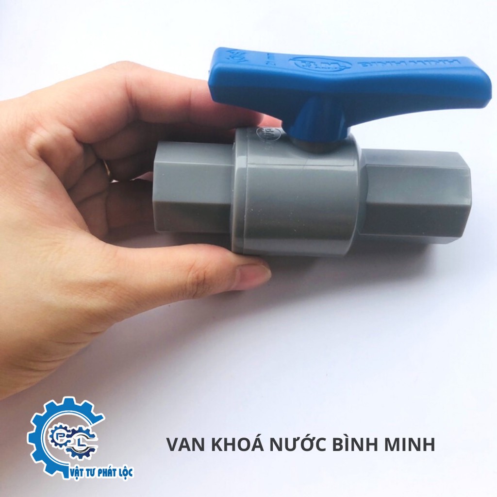 Van khoá nước Bình Minh phi 21, 27, 34 TẶNG KÈM